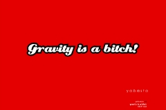 yabasta t-shirt gravity is a bitch 03