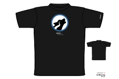 yabasta t-shirt howling dog 01
